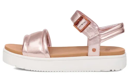 UGG Leather Stylish Sandal Women's Rose Gold