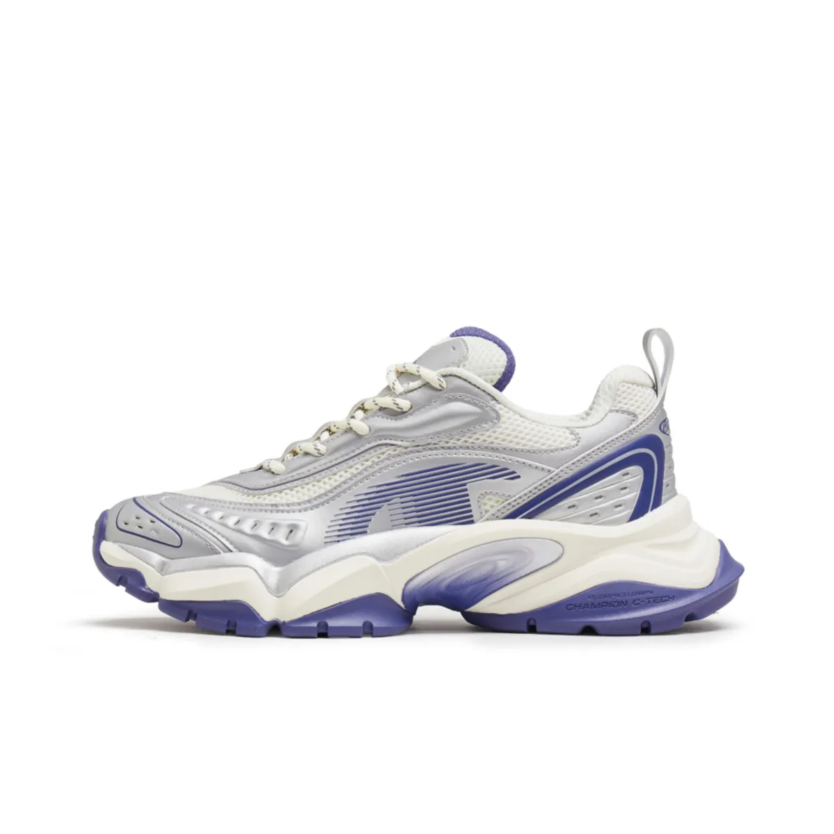 Champion Tooth Shark 2.0 Synthetic Leather, Textile Balance Low top Chunky Sneakers Men's