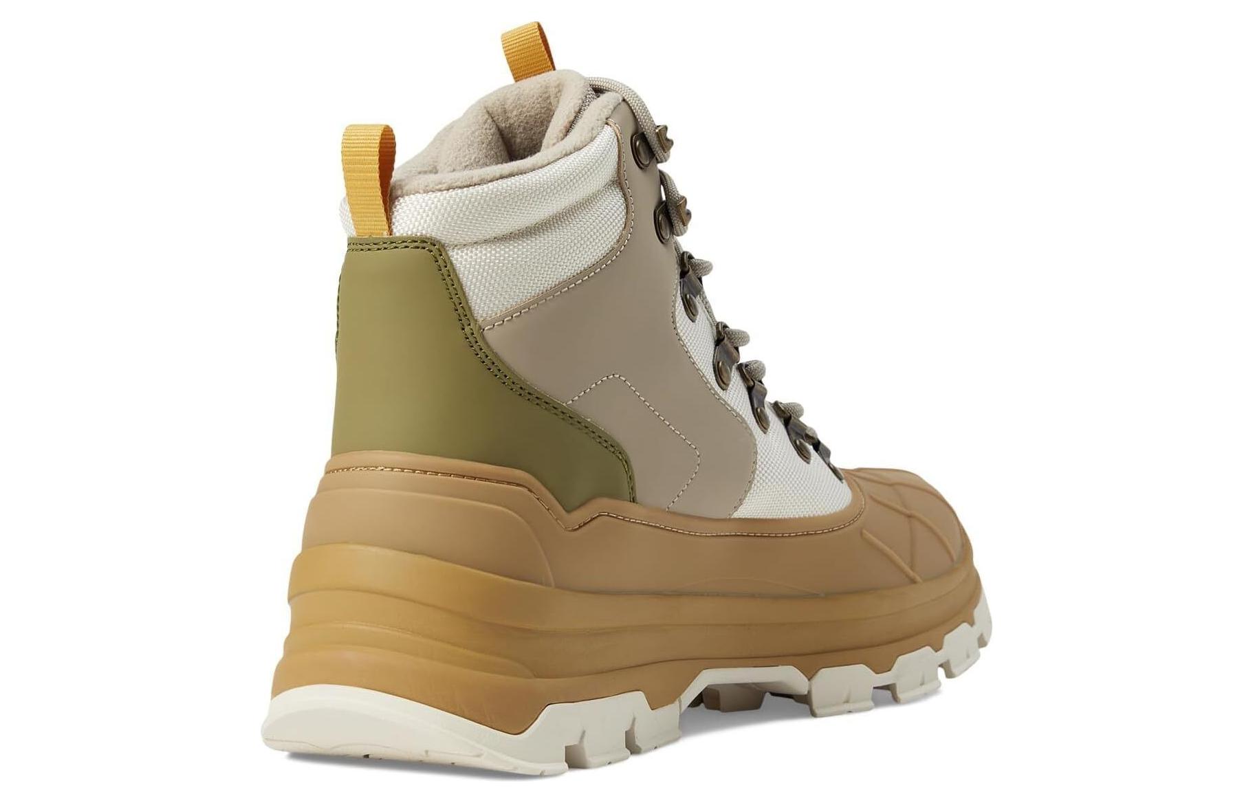 HUNTER Cushioning Slip Resistant Cushioning Slip Resistant High top Mountaineering Shoes Women’s White Gray Green