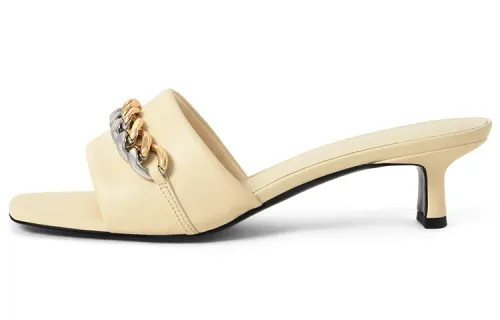 CHARLES&KEITH Slide Slippers Women's Pink White