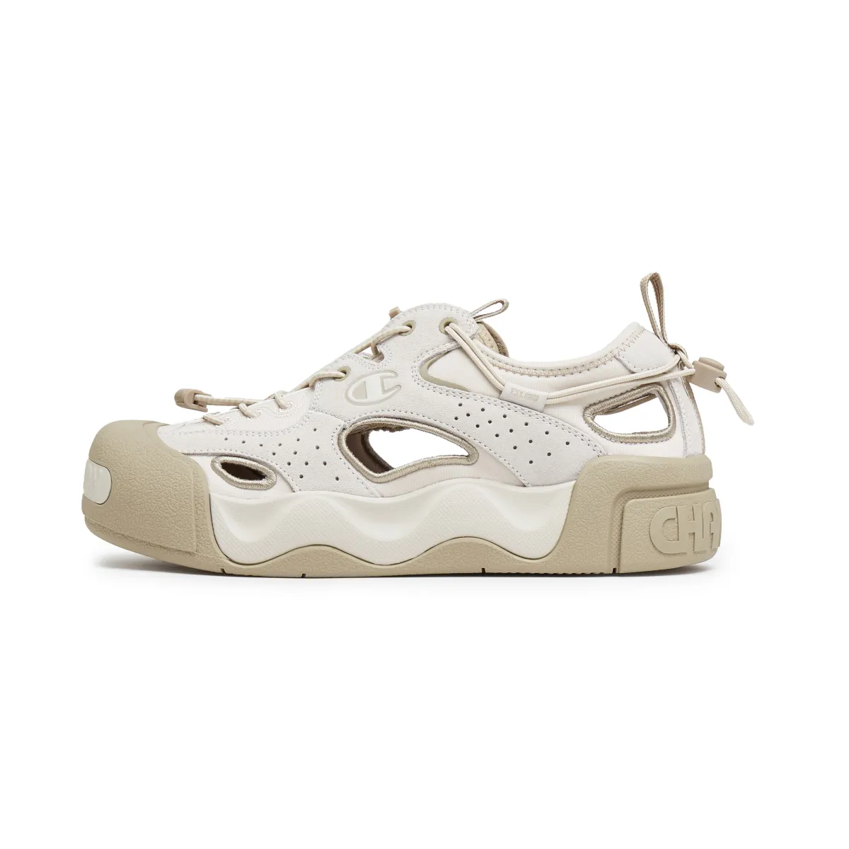 Champion Pompompurin Wild Shoes Beach Sandals Men's Pumice Gray/Sand Stone
