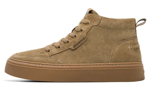 Dickies Split Pig Leather Breathable Abrasion Resistant Slip Resistant 8.5cm Outdoor Boots Men's Light Brown