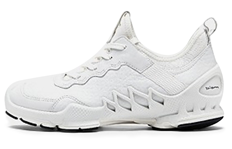 Ecco Aibu walking exploration series lightweight cushioning low-top lifestyle shoes women's white