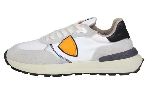 PHILIPPE MODEL Low top Sports Casual Shoes Men's White Gray