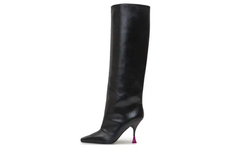 3JUIN Pointed Toe Knee High Boots Women's