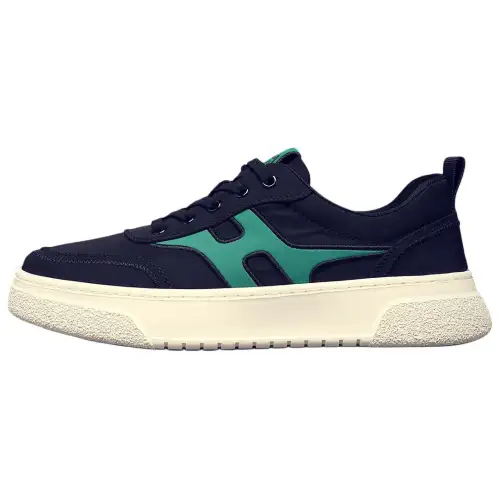 JANE HARLOW Fabric Lightweight And Breathable Low top Skateboard Shoes Men's Black