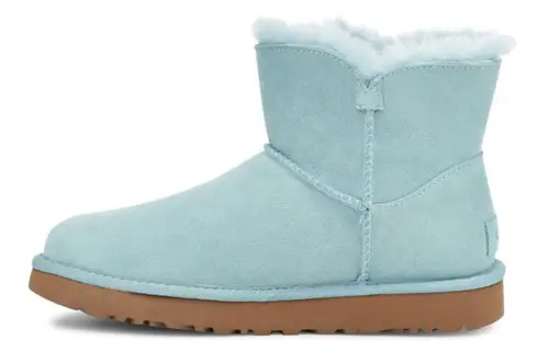 UGG Mini Bailey Fashion Buckle 'Light Blue' Women's