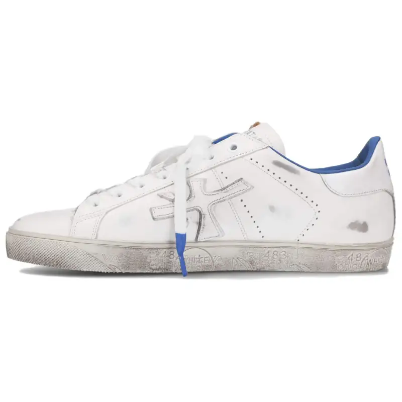 PREMIATA Steven Low top Skateboard Shoes Men's White
