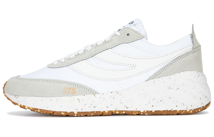 SUPERGA Casual Abrasion Resistant Abrasion Resistant Low top Running Shoes Unisex White