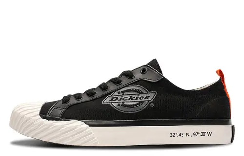 Dickies Canvas Shoes Unisex Low Top Black