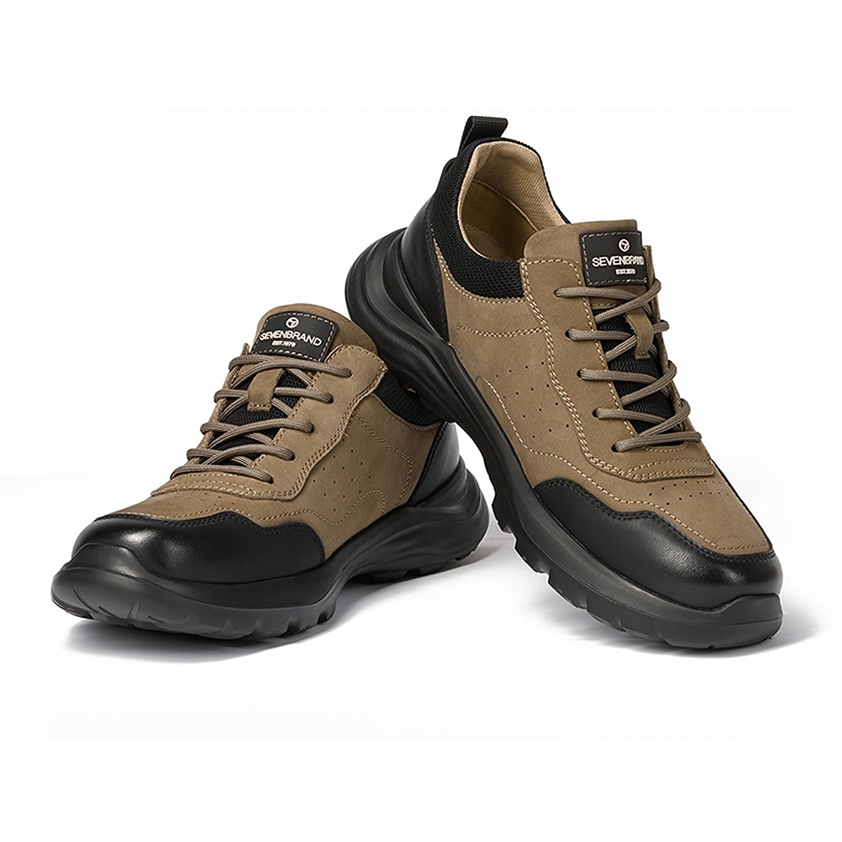 SEVEN Breathable Low top Hiking Shoes Men’s Khaki
