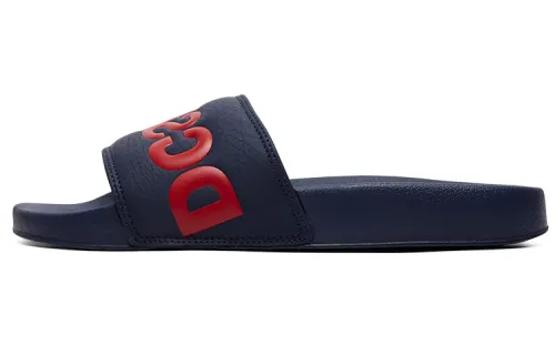 DC Shoes Slide Slippers Men's Navy Blue