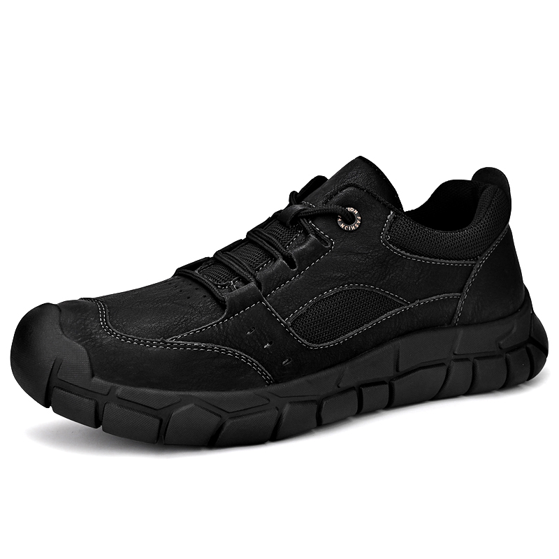 JIGONGYANG Cow Split Leather Slip Resistant Abrasion Resistant Slip Resistant Abrasion Resistant Mountaineering Shoes