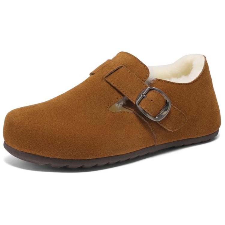 BELLE Loafers Women's Gray, Brown