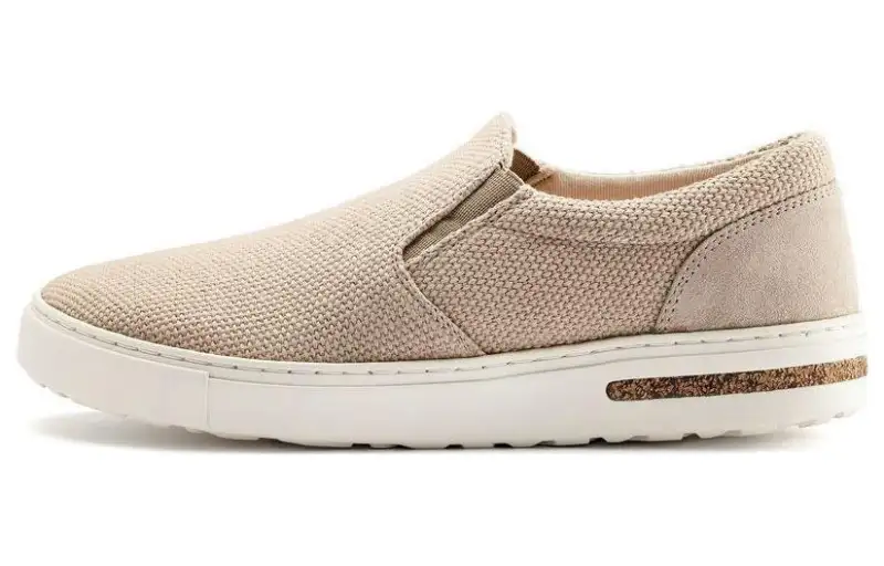 Birkenstock Canvas Low top Casual Shoes Unisex Sand Regular