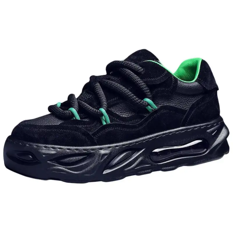 JANE HARLOW Low top Chunky Sneakers Men's Black Green