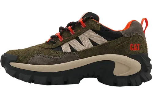 CAT Low top Outdoor Shoes Unisex Army Green