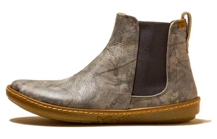 El Naturalista Short Chelsea Boots Women's Taupe