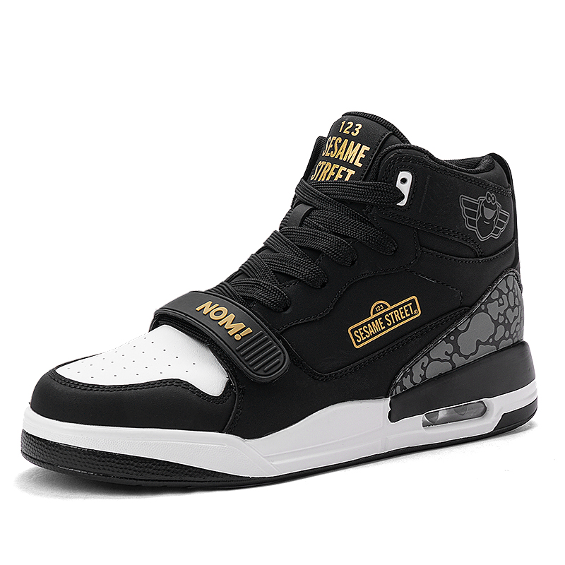 SESAME STREET Mid top Vintage Basketball Shoes Unisex