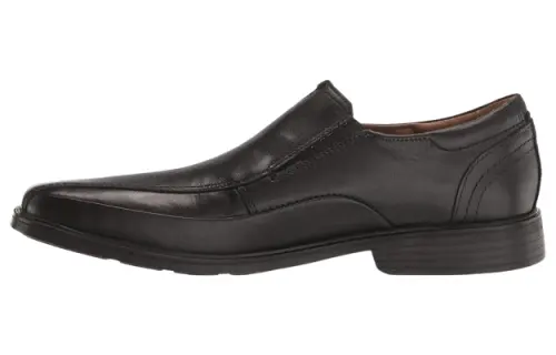Clarks Leather Casual Shoes Men's Black