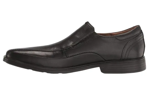 Clarks Leather Casual Shoes Men's Black