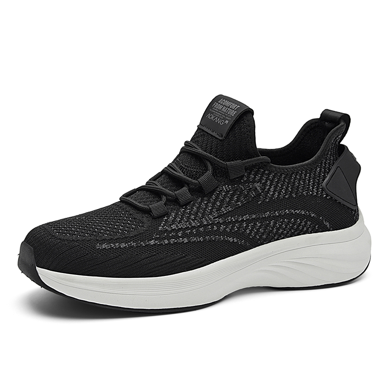 AOKANG Fabric Cushioning Abrasion Resistant Breathable Slip Resistant Low top Casual Running Shoes Men’s