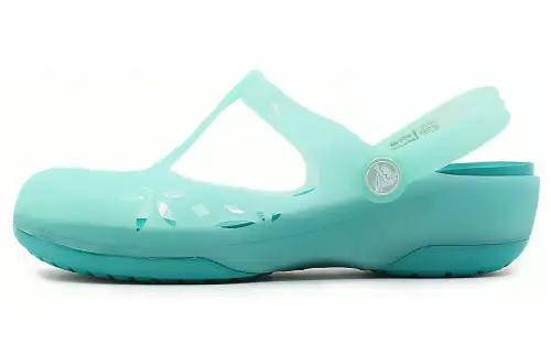 Crocs Shoes Sports Sandals 'Green Dark Blue' Women's