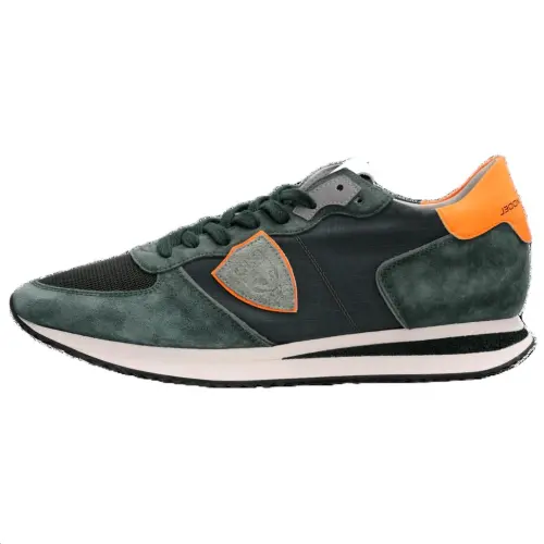 PHILIPPE MODEL Leather Low top Casual Shoes Men's Green