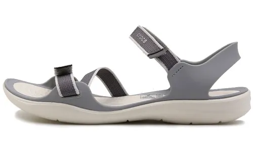 Crocs Beach Sandals Women's Smoke Gray/Oyster Gray