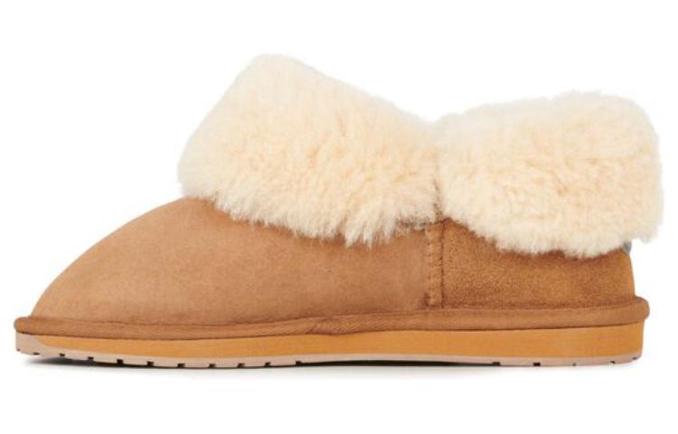 EMU Australia Sheepskin Ankle Length Snow Boots Women's Autumn Chestnut