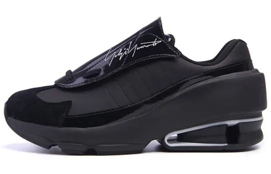 Y 3 Slip Resistant Slip Resistant Low top Chunky Sneakers Women's Black