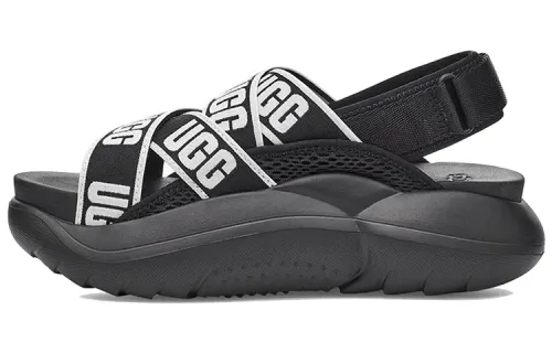 UGG La Cloud Collection Sports Sandals 'Black' Women's