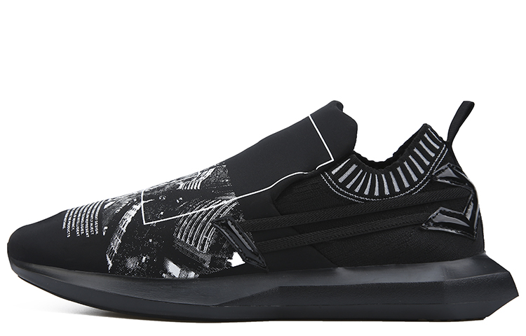 NORVINCY Running Shoes Unisex Low Top Black