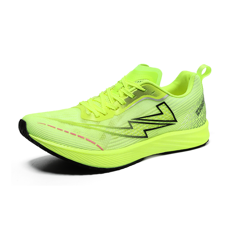 KZANSI Mesh Low top Athletic Shoes Unisex Neon Green