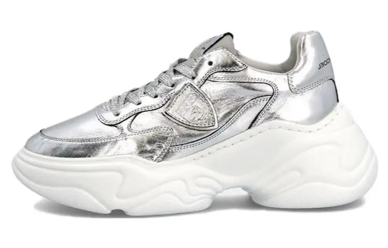 PHILIPPE MODEL Paris Rivoli Leather Low-top Sneakers