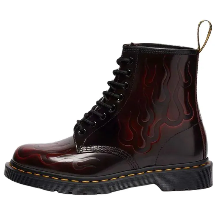 Dr.Martens 1460 Leather Combat Boots 3cm Unisex Cherry Red