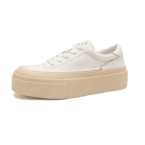 D FUSE SCANDINAVIA Abrasion Resistant Lightweight Wear resistant And Lightweight Low top Skateboard Shoes Women's Ecru
