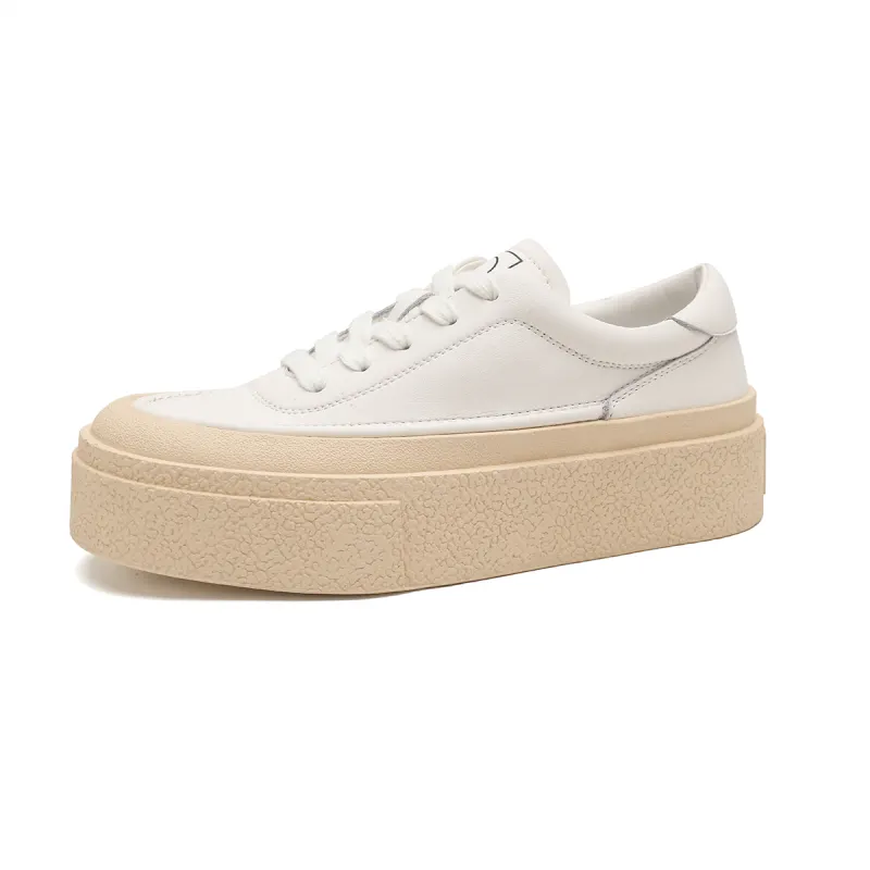 D FUSE SCANDINAVIA Abrasion Resistant Lightweight Wear resistant And Lightweight Low top Skateboard Shoes Women's Ecru