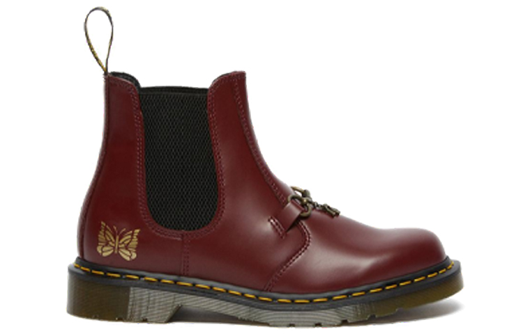 2976 Needles x 2976 Dr.Martens Snaffle Chelsea 'Cherry Red'