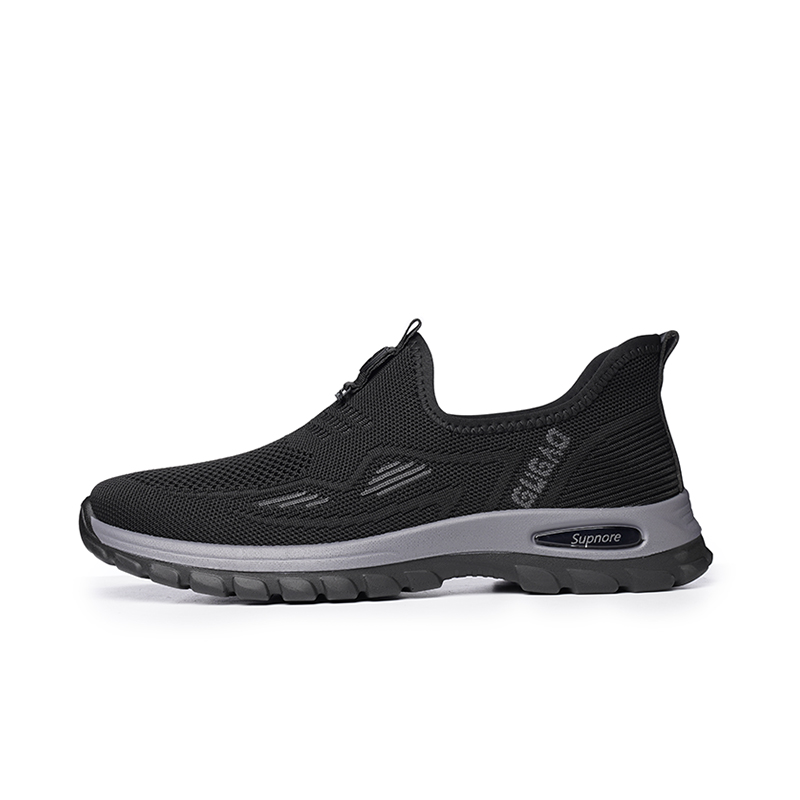 LAORENTOU Walking Shoes Men’s Low Top Black