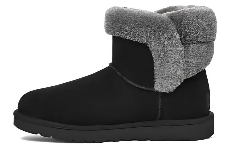 UGG Saniya Mini Suede Classic Boot 'Black' Women's