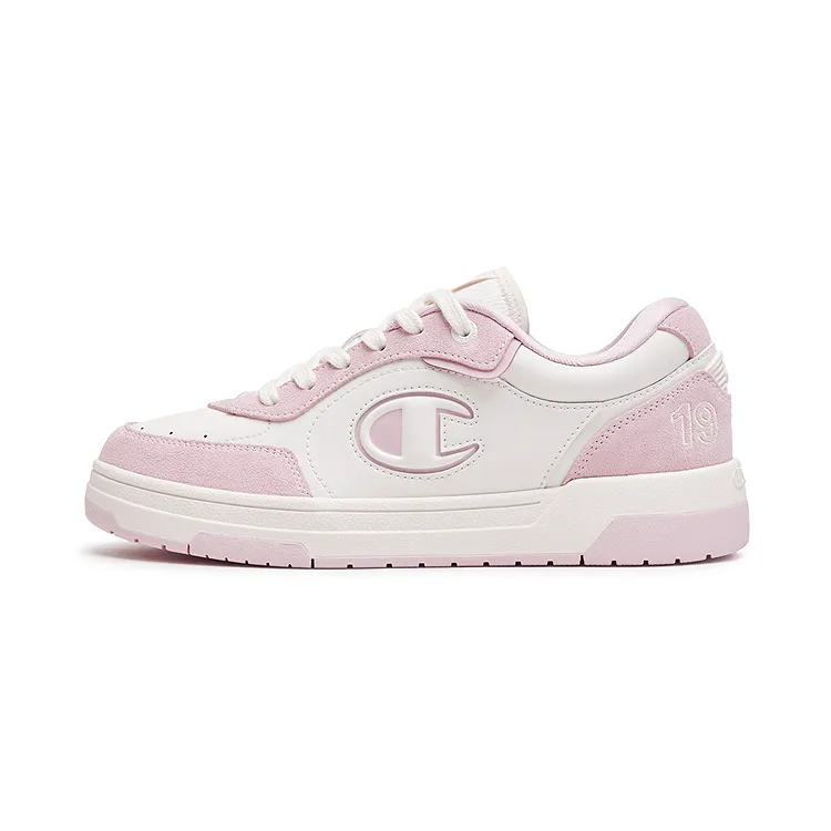 Champion Textile, Synthetic Leather Balance Low top Skateboard Shoes Unisex Milk White/Powder Frost