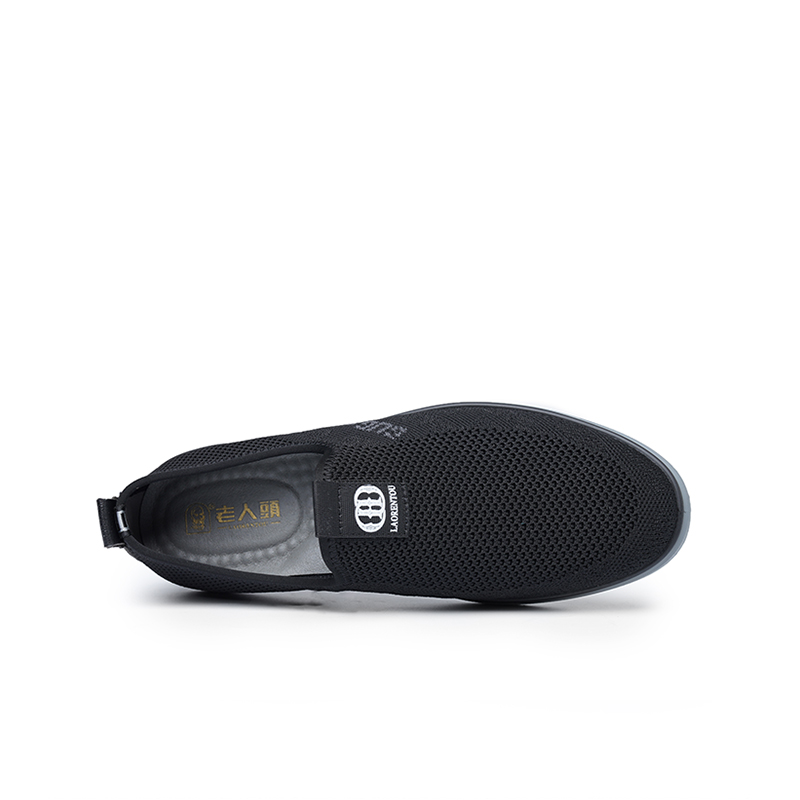 LAORENTOU Walking Shoes Men’s Low Top Black