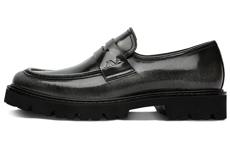 Anthony Miles Dress Shoes Men's Low Top Gray