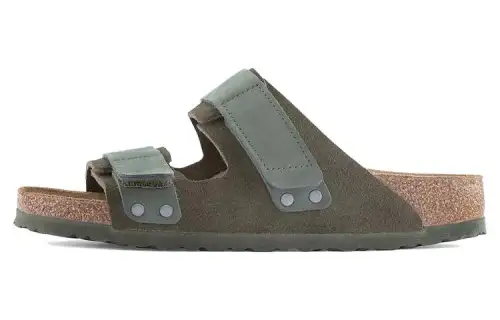 Birkenstock Uji Nubuck Suede Leather 'Thyme'