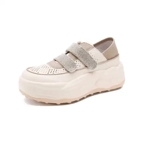 D FUSE SCANDINAVIA White Sneakers Commute Shoes Low top Casual Shoes Women's
