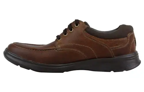 Clarks Leather Casual Shoes Men's Brown