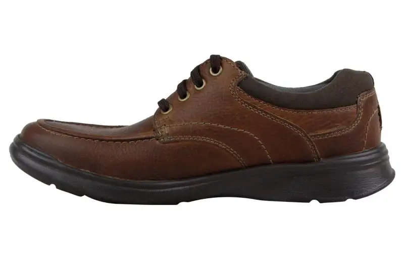 Clarks Leather Casual Shoes Men's Brown