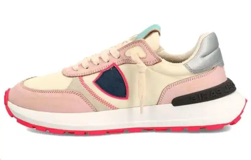 PHILIPPE MODEL Paris Antibes Leather Low-top Sneakers