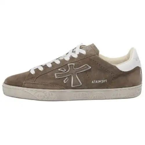PREMIATA Steven Suede Low top Skateboard Shoes Men's Gray